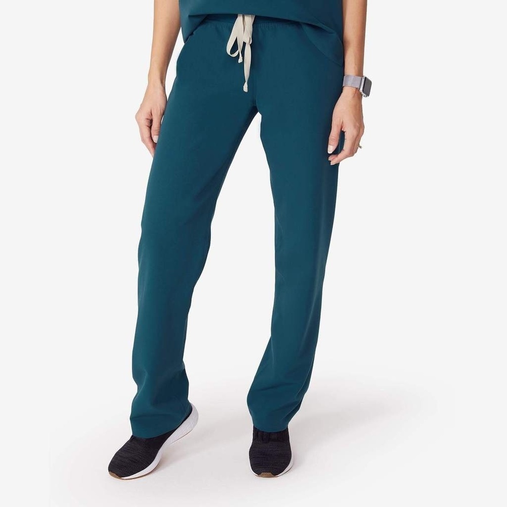 Figs Livingston - Basic Scrub Pants Caribbean Blue